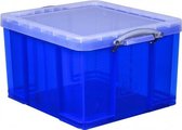 Really Useful Box - RUP - Stapelbare opbergdoos 42 Liter, 520 x 440 x 310 mm - Blauw - opbergbox