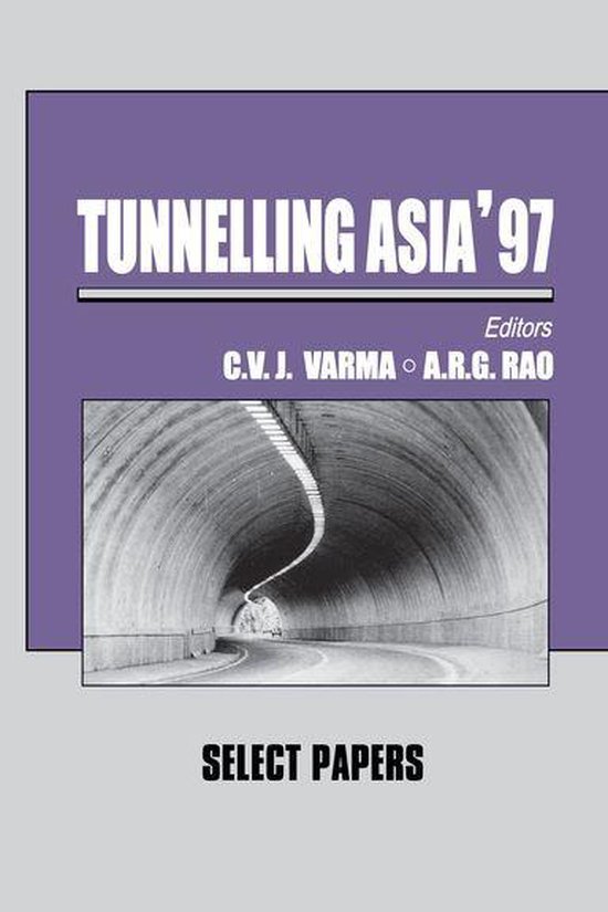 Tunnelling Asia '97 - cover