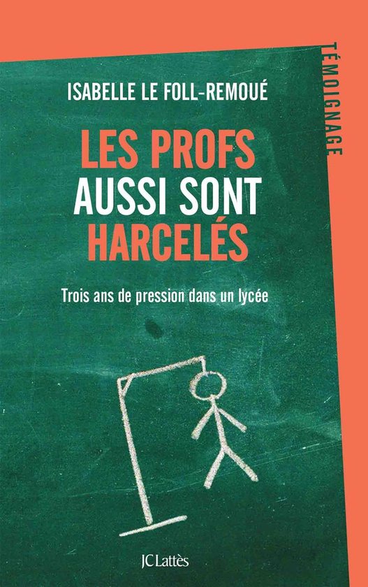 Les profs aussi sont harcelés - cover