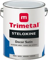 Trimetal Steloxine Decor Satin - Zwart - 2.5L