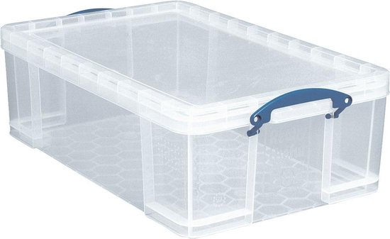 Really Useful Box opbergdoos 50 liter, transparant | bol.com