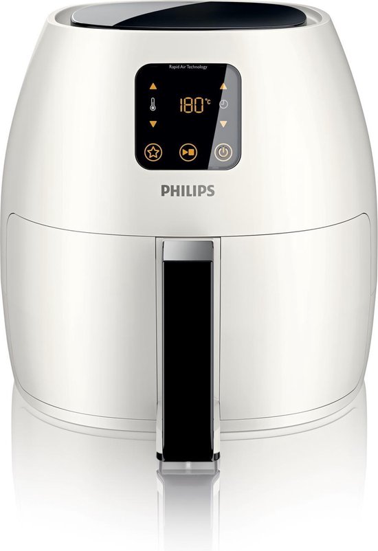 Laag verbergen Lagere school Philips Avance Airfryer XL HD9240/30 Friteuse - Wit | bol.com