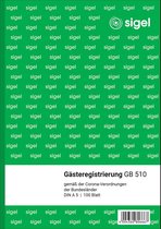 Sigel SI-GB510 Gastregistratieboek 100 Vel A5 FSC
