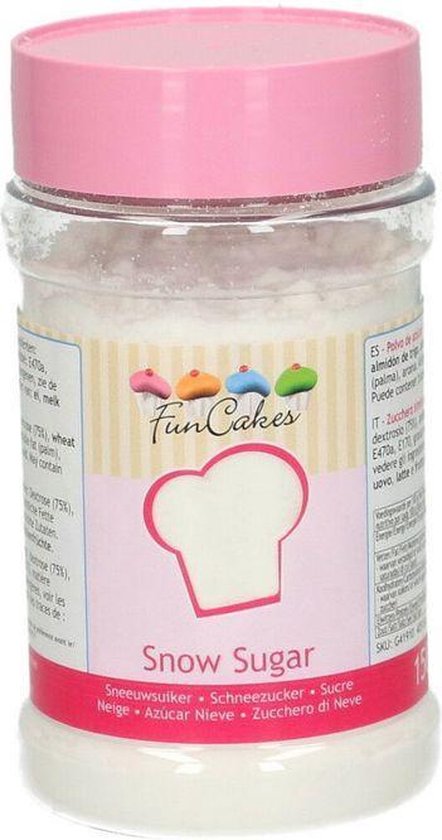 FunCakes - Bakingrediënt - Sneeuwsuiker - 150g 