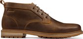 Clarks Foxwell Mid Heren Veterschoenen - Beeswax Leather - Maat 44