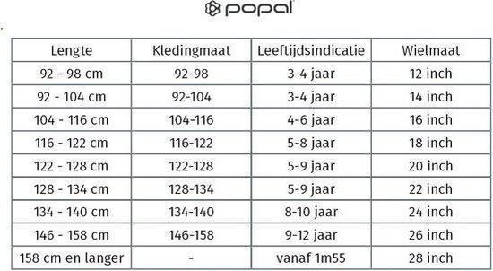 Popal Daily Dutch Basic Kinderfiets - Jongens - 24 inch - Zwart | bol.com
