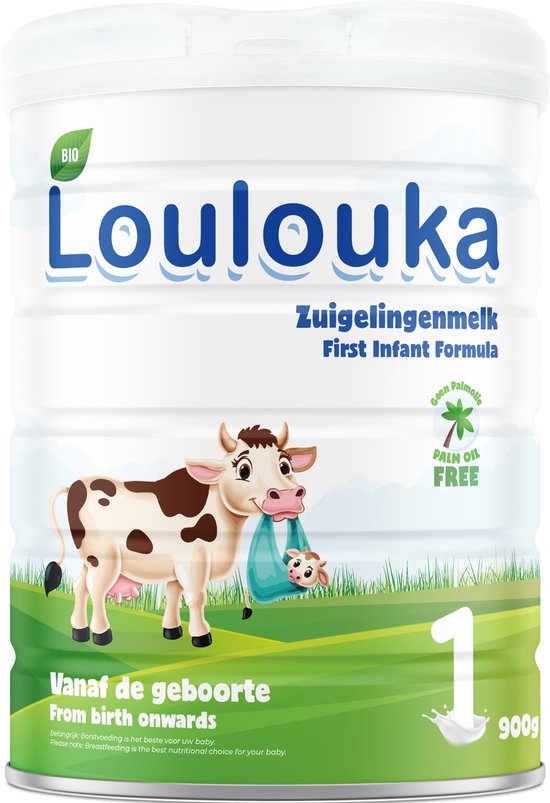 Loulouka 1 Biologische Zuigelingenmelk - 900g