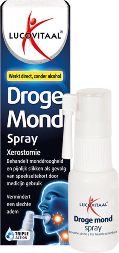 Lucovitaal - Droge Mond Spray 20 - Mondspray |