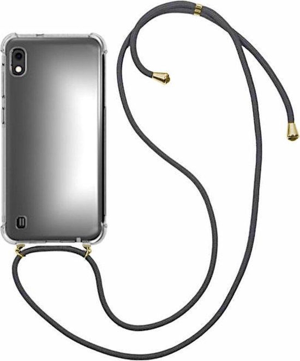 Hoesje Backcover met koord - Geschikt voor Samsung Galaxy A10 / Shockproef