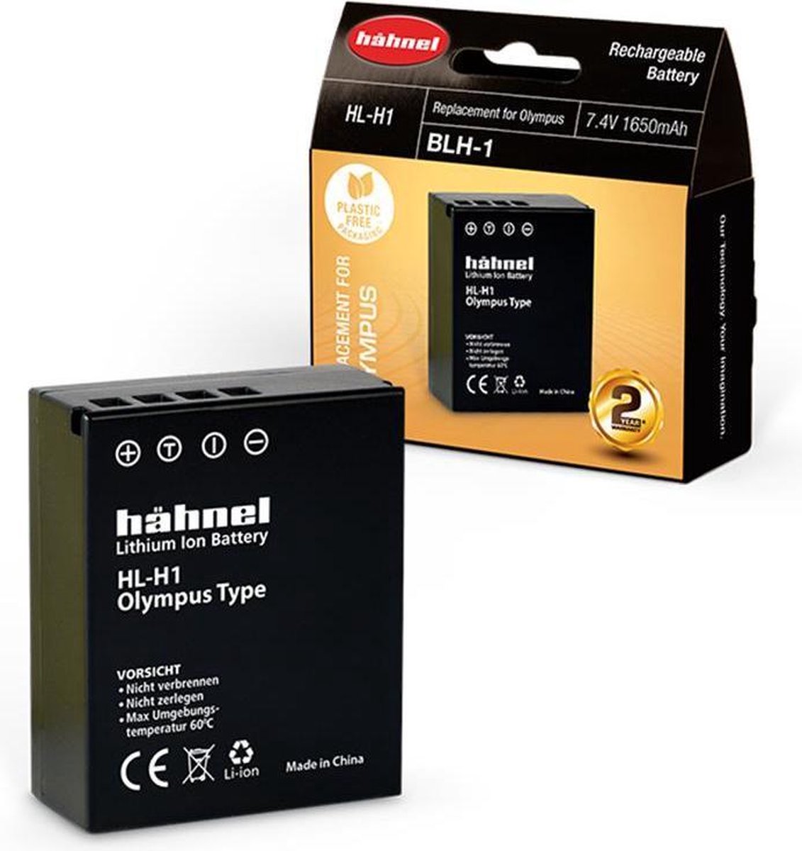 Hähnel Accu Olympus BLH-1 (HL-H1)