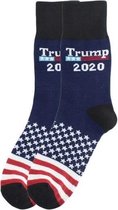 Fun sokken 'Trump 2020' Zwart (91085)