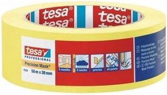 Bande de masquage tesa® tesa 56260-00000-03 rose (L x l) 25 m x 25 mm  acrylate 1 pc(s)