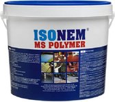 ISONEM® MS Polymeer Nieuwste technologie Dakcoating - UV-bestendig - Buitenisolatiemateriaal  voor o.a terrassen, daken, balkons en natte ruimtes - 10LTR - SHINGEL GROEN en ROOD