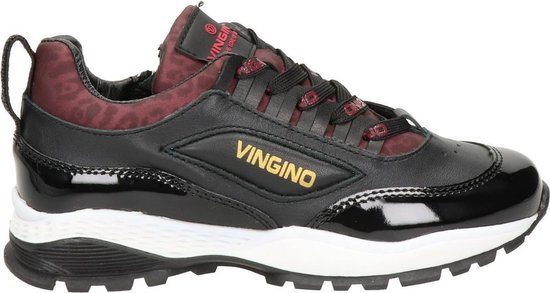Vingino Fenna meisjes dad sneaker - Zwart - Maat 38 | bol.com