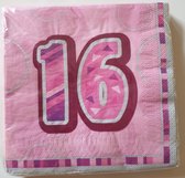 Sweet 16 servetten