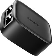 Baseus High Speed 1 to 2 Network Splitter Adapter | RJ45 | stabiele dataoverdracht | premium kwaliteit