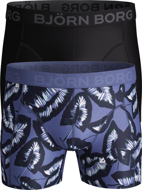 bespotten Monteur Cadeau Björn Borg Microfiber boxers - 2-pack uni en print - Maat: L | bol.com