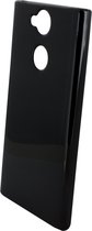 Mobiparts hoesje geschikt voor Sony Xperia XA2 - Zacht TPU - Schokabsorberend TPU - Grip Coating - Zwart