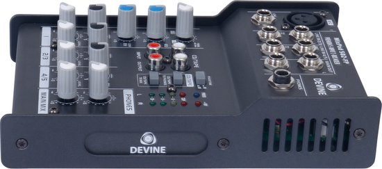 Devine MixPad 502 professionele 5-kanaals mixer - Devine