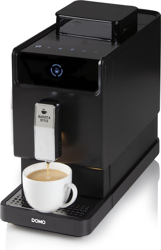 DOMO DO718K Volautomatische Espressomachine - Koffiemachine met Bonen - Zwart