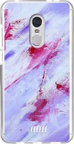 Xiaomi Redmi 5 Hoesje Transparant TPU Case - Abstract Pinks #ffffff