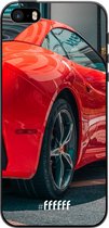 iPhone 5s Hoesje TPU Case - Ferrari #ffffff