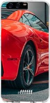 Huawei P10 Hoesje Transparant TPU Case - Ferrari #ffffff