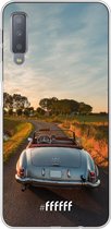 Samsung Galaxy A7 (2018) Hoesje Transparant TPU Case - Oldtimer Mercedes #ffffff