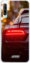 Huawei P Smart Pro Hoesje Transparant TPU Case - Audi R8 Back #ffffff