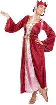 "Middeleeuwse koningin kostuum voor dames - Verkleedkleding - Small"