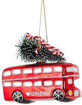 Décoration de bus de Noël à Londres