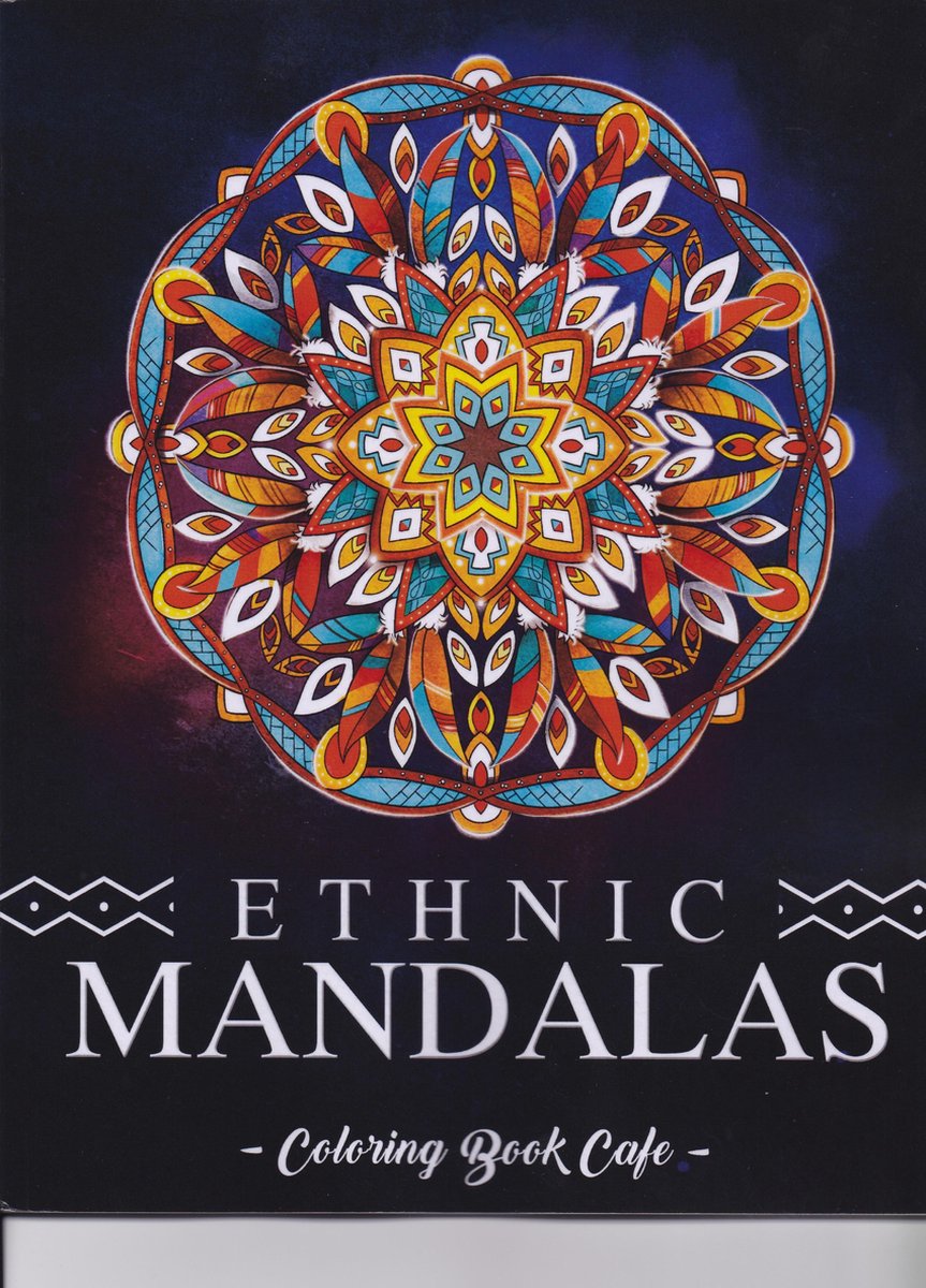Ethnic Mandalas Coloring Book