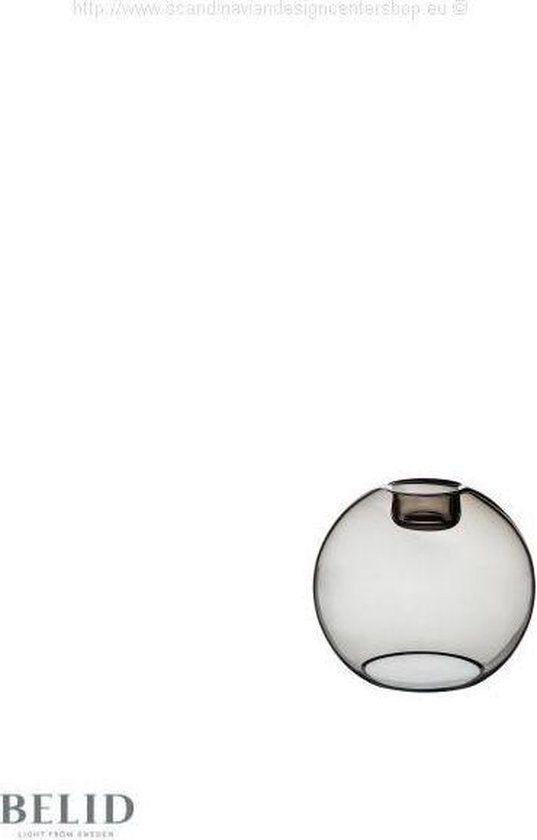 affix Farmacologie experimenteel Gloria Glas (voor hanglamp) D160 mm Smoke (samen bestellen met losse pendel  E14) | bol.com