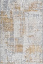 Modern laagpolig vloerkleed Salsa - Mustard - 160x230 cm