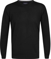 Profuomo Pullover O-Hals Zwart