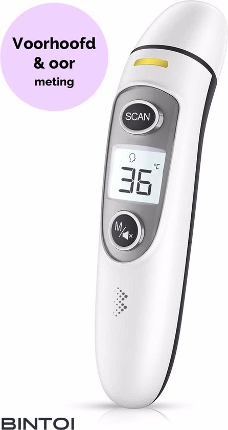 Bintoi® X200 - Digitale Infrarood Oorthermometer Thermometer Voorhoofd