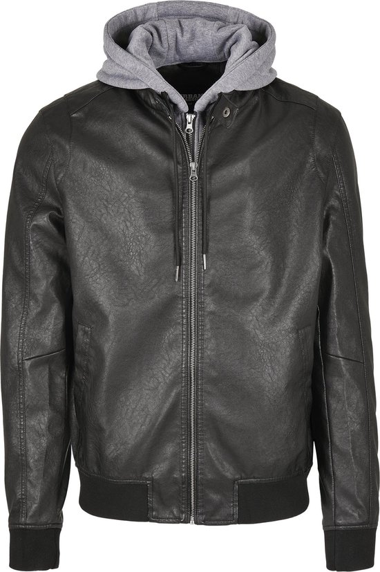 Paard Afm Verscheidenheid Heren Leatherlook Fleece Hooded - Streetwear - Urban - Casual- Jacket |  bol.com