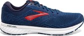 Brooks Revel 3 Sportschoenen - Maat 42 - Mannen - blauw/rood/wit