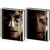 Harry Potter Couverture 3D Harry & Voldemort - Cahier lenticulaire A5 3D