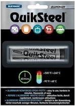 Quiksteel 16402+, Koker Kneedbaar Aluminium & Quiksteel ontvetter in Pompverstuiver Flacon, de beste combinatie tbv de sterkste verbindingen in alle metalen!