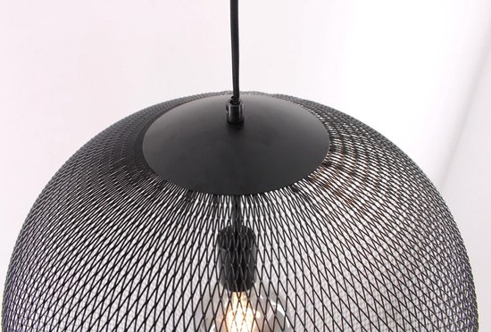 Light & Living Lampe à suspension 3L 29x101x120 cm REILLEY noir