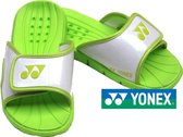Yonex Slippers Rubber Wit/lime Maat 39-42