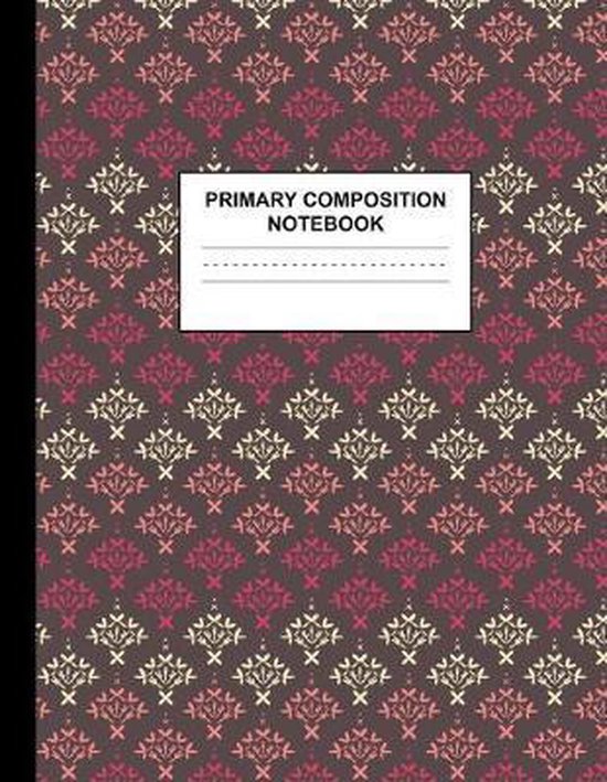 Primary Composition Notebook Preschool, Kinder, 1st and 2nd Grade