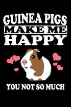 Guinea Pigs Make Me Happy You Not So Much: Animal Nature Collection