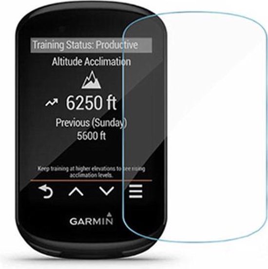 Screenprotector Garmin Edge 830 – Gehard glas – Hoge kwaliteit screen protector – Tempered Glass 9H – 1 stuks