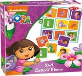 Afbeelding van Dora 2in1 Lotto&Memo speelgoed