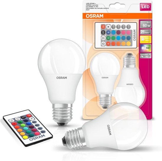 OSRAM LED lamp | NaN: E27 Warm | K | 9 W | vervanger voor 60 W... | bol.com