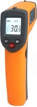 Commerciële Infrarood warmtemeter - Draadloze Temperatuurmeter, -50 tot 380 graden Celsius - Inclusief batterijen - Pyrometer - Met Laser - Leidingen meter - Meten van oppervlak - Draadloos