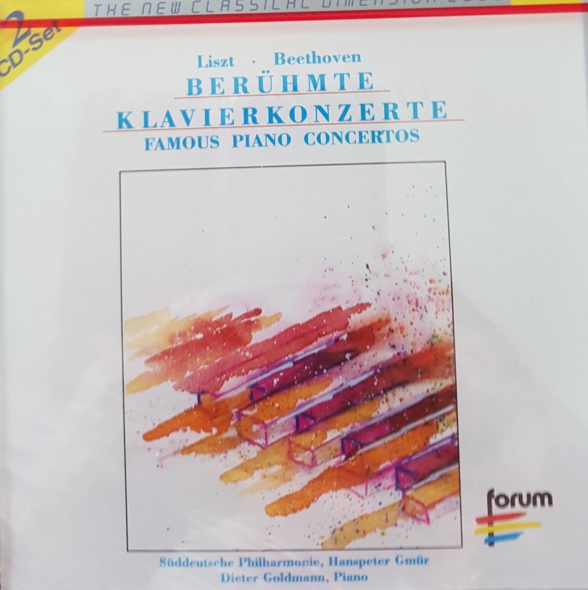 Liszt - Beethoven Famous Piano Concertos - CD