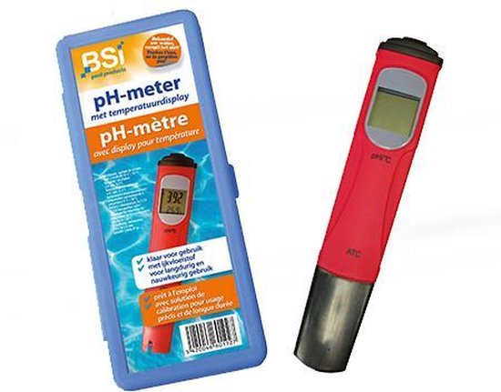 Manoeuvreren Vooruitgaan Clancy BSI pH-Meter Met Temperatuurdisplay - Voor Langdurig & Nauwkeurig Gebruik -  Ideaal... | bol.com